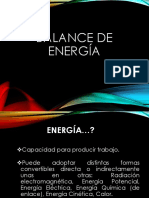 Balance de Energia