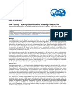 SPE 167632-STU The Trapping Capacity of Nanofluids On Migrating Fines in Sand