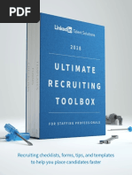 2018 Ultimate Recruiting Toolbox Staffing