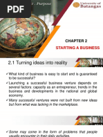 Chapter 2 - Starting A Business PDF