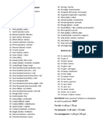 Vocabulary For The Fourth Lesson