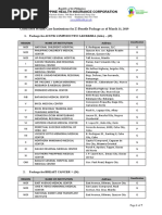 Philippine Health Insurance Corporation: Package For Acute Lymphocytic Leukemia (All)