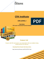 Test Collections CFA-Level-I Question Bank PDF