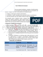 Unit 2 Political Environment PDF