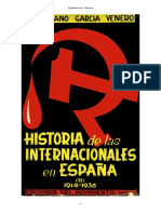 Historia de Las Internacionales en Espana Tomo 2 1914-1936 PDF