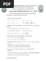 Guia de Problemas de Edp