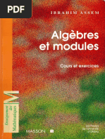 Ibrahim Assem - ALGEBRES ET MODULES. Cours Et Exercices-Dunod (1997)