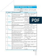 Inorganic Radical Tests