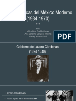 Características Del México Moderno