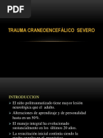 TraumA Craneoencefálico Severo