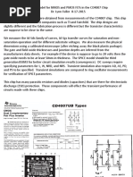 SPICE Model For NMOS and PMOS FETs in The CD4007 Chip Dr. Lynn Fuller 8-17-2015