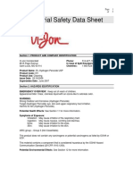 Material Safety Data Sheet