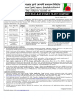 Rooppur Nuclear Power Plant NPCBL Job Circular in 2019 BD