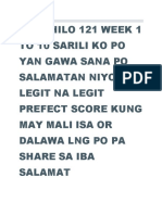 G11 Philo 121 Week 1 To 10 Sarili Ko Gawa Yan Perfect Score