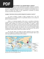 Guía Resumen Unidad 2 Los Españoles Llegan A América