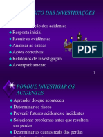 Investigar de Acidentes - Porque e Como