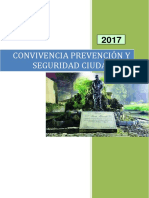 Convivencia Prevención Y Seguridad Ciudadana