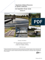 Solids Separation Study Guide: Wisconsin Department of Natural Resources Wastewater Operator Certification