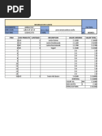 Item Cod-Produto Cantidad Descripcion Valor Unitario Valor Total