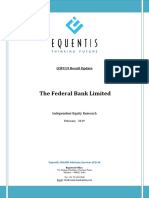 Federal Bank Result