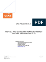 Gama 13 Monument Certification and Structural Substantiation