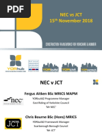 NEC Vs JCT Contracts