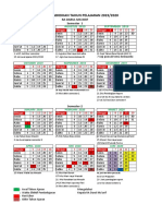 Kalender Pendidikan Tahun Pelajaran 2019/2020: JULI 2019 Agustus 2019 September 2019