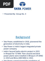 Tata Power (Group 4)