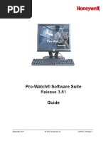 Pro-Watch 381 SoftwareSuiteGuide PDF