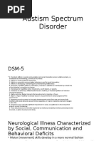 Austism Spectrum Disorder