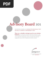 Advisory Board 101