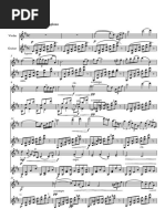 Thais Meditation For Violin & Guitar - Full Score