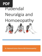 Pudendal Neuralgia and Homoeopathy