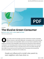 The Elusive Green Consumer