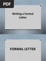 Chapter 3 Letter