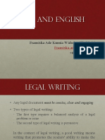 Legal Writing