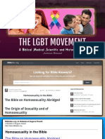 2.the LGBT Movement - Homosexuality in The Bible - Lot, Noah and Sodom and Gomorrah