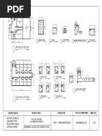 Ground Floor Plan: Drawn/Cadd by Project Title Instructor Date Accomplished Sheet No