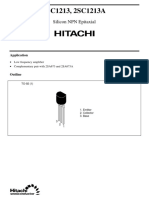 2SC1213, 2SC1213A: Silicon NPN Epitaxial