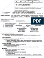 Review Capital Budgeting