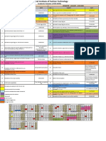 Academic Calendar (2019 2020) : Semester: July December 2019 Semester: January June 2020