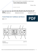 Control Panel (Air Conditioner and Heater)