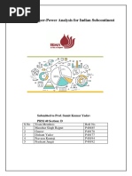 Regional Super-Power Analysis For Indian Subcontinent