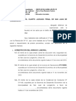 Absuelve Traslado Requerimiento de Pricion Preventiva y Acusacion