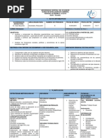 Plan de Clase Educación A Partir Del 2007