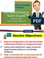 International Teacher Seminar