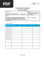 FAT Precedure - R 072 Nitrogen Package