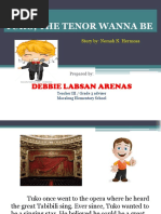 Tuko, The Tenor Wanna Be: Debbie Labsan Arenas