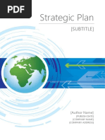 Strategic Plan Template