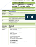 Orikpete, Davidson Oghenekevwe (B.Eng) : Curriculum Vitae